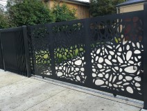 Wrought Iron Automatic Sliding Gates