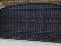 Wrought Iron Automatic Sliding Gates