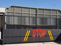 Bulletproof Ballistic Sliding Gate