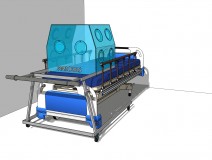 COVID-19 Coronavirus Patient Intubation Cabinet