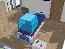 COVID-19 Coronavirus Patient Intubation Cabinet