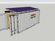 Coronavirus COVID-19 Mobile Container Trailer Morgue