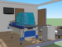 COVID-19 Coronavirus Patient Intubation Cabinet