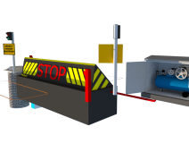 Pneumatic Road Blocker Barrier