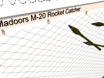 Ballistic RPG-7 Rocket Catcher Blocker Wire-Fence