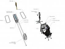 Speed Bump Under Vehicle Surveillance System