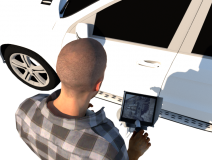 Handheld Mobile Under Vehicle Inspection Camera System