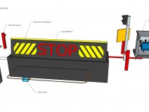 Pnömatik Havalı Road Blocker Bariyer