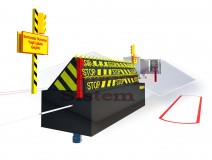 Spike Road Blocker Barrier