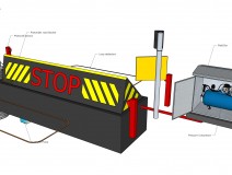 Pneumatic Road Blocker Barrier