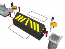 Pneumatic Road Blocker Barrier