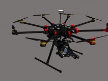 Unmanned Military Armed Drone 