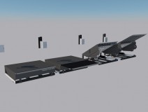 Telescopic Lip Loading Dock Leveler Ramp Systems