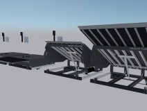 Telescopic Lip Loading Dock Leveler Ramp Systems