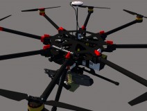 Unmanned Military Armed Drone 