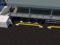  Double Chock Vehicle Wheel Restraint 