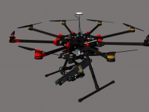 Unmanned Military Armed Drone 