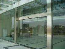 All Glass Automatic Photocell Door