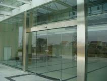 All Glass Automatic Photocell Door