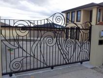 Wrought Iron Automatic Sliding Gates