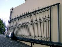 Wrought Iron Automatic Sliding Gates