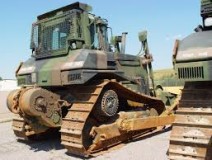 Remote Control Armored Bulldozer , Caterpillar , JCB