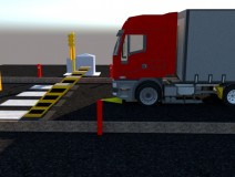 Counter Terror Wedge Bollard Barrier