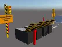 Counter Terror Wedge Bollard Barrier