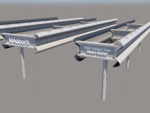 Beam Crash Barrier