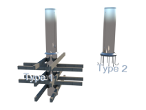 M50 K12 PAS68 Crash Impact Test  Rated Fixed Bollard