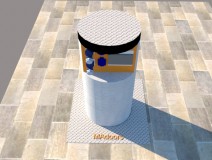 Rising Mobile Electric Bollard