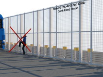 Anti-Ram Crash Rated Fence