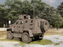 Armored Military Vehicle Signal Jammer System