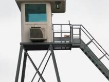 Ballistic Security Tower Guard Booth