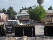 M50 M30 Defender Sığ Montaj Yüksek Güvenlikli Road Blocker