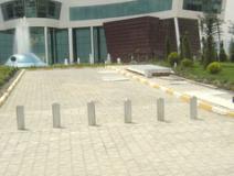 Pneumatic Rising Bollards