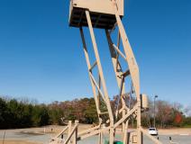 Bullet Resistant Mobile Security Tower - Bulletproof Portable Security Tower