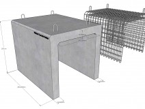 Explosion Blast Proof Concrete Portable Bunker 