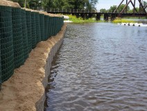 Kumkoy Basket Flood Defence Barrier