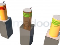 Manual Retractable Rising Bollards