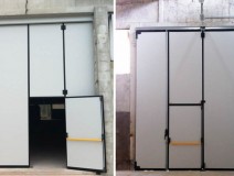 Industrial Sliding Folding Door