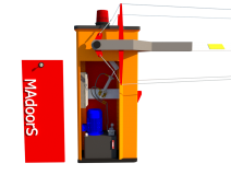 Hydraulic Drop Arm Barrier