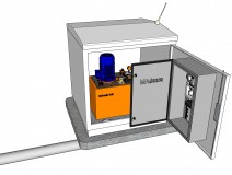 Hydraulic Speed Bump Spike Barrier