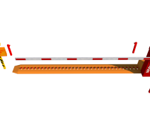 Vehicle Spike Barrier with Drop Arm Barrier