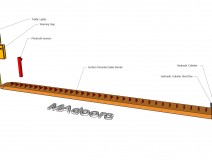 Hydraulic Speed Bump Spike Barrier