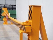Non-motorized And Automatic Circular Swing Arm - Beam Barrier