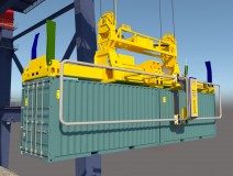 X-ray Container Scanning Inspection System For Crane 