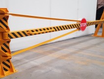 Non-motorized And Automatic Circular Swing Arm - Beam Barrier