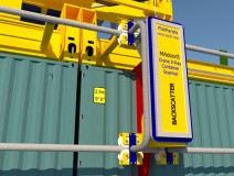 X-ray Container Scanning Inspection System For Crane 