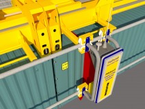 X-ray Container Scanning Inspection System For Crane 